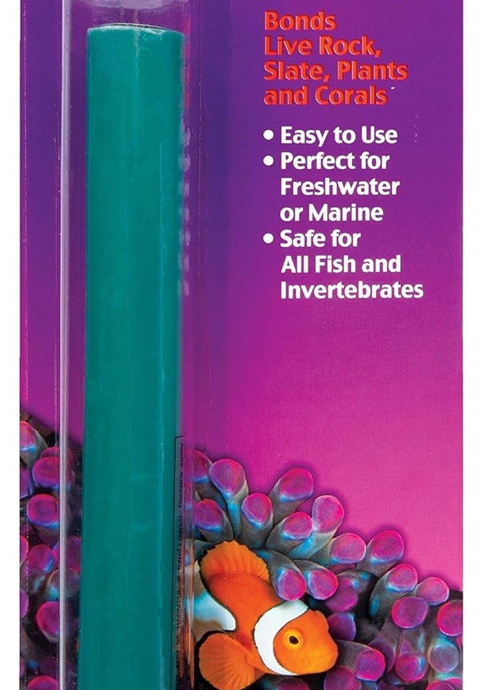 Instant Ocean HoldFast Epoxy Stick for Aquariums - 4 oz (113 g) - Safe for Freshwater and Marine Use - Image 1